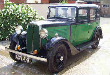 10 h.p. RWD Saloon owned by Mike Jackson
